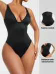 SHAPE Women’s Shapewear Bodysuit With Thong