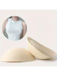 1pair Thickened Insert Underwear Bra Scale-Out Chest Latex Pads For Women